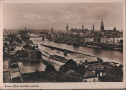 40496 - Bremen - Blick Auf Die Weser Mit Stadt - Ca. 1950 - Autres & Non Classés