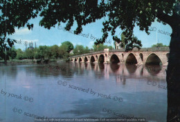 Turkey, A View Of Edirne From The Meriç River. (Original Postcard, 1970/80, 10x15 Cm.) * - Turkey