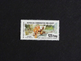 MADAGASCAR YT 628 ** MNH - LEMUR NOIR - Madagascar (1960-...)