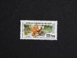 MADAGASCAR YT 628 ** MNH - LEMUR NOIR - Madagascar (1960-...)