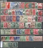 Germany Empire / 3rd Reich Lot Of USED Commemoratives / Celebratives With HVs  Incl. Some PERFIN - Gebruikt