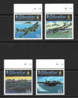 ● GIBILTERRA  2015 ֍ Royal Air Force ֍ RAF ● Aerei Militari ● N. 1706 /08 ** ● Serie Completa ● Cat. 15,20 € ● L. 98 - Gibraltar