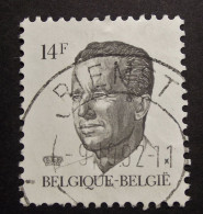 Belgie Belgique - 1989 - OPB/COB N° 2352 ( 1 Value )  Koning Boudewijn Type Velghe  Obl. Riemst - Used Stamps