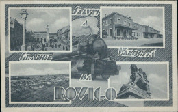 Cb736 Cartolina Saluti A Grande Velocita' Da Rovigo 1941 Veneto - Rovigo
