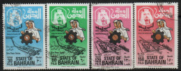 Bahrain 1974 National Day Set Of 4, Used, SG 209/12 (F) - Bahrein (1965-...)