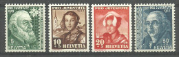 Switzerland 1942 Mi 412-415 MNH  (ZE1 SWT412-415) - Autres