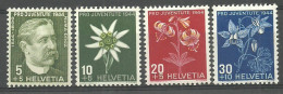 Switzerland 1944 Mi 439-442 MNH  (ZE1 SWT439-442) - Other & Unclassified