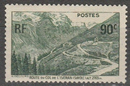 France-N° 358 Neufs**/MNH : Ouverture De La Route Du Col De L'Iseran - Unused Stamps