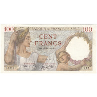 100 Francs SULLY 26-10-1939 SUP+  Fayette 26.12 - 100 F 1939-1942 ''Sully''
