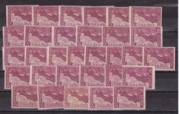 Belgique - Lot De 29 COB 253 - Avec Trace De Charnière - ~100€ - Unused Stamps