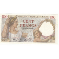 100 Francs SULLY 26-10-1939 SUP+  Fayette 26.12 - 100 F 1939-1942 ''Sully''