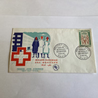 Enveloppe 1er Jour Semaine Nationale Des Hôpitaux Mai1962 - Collections