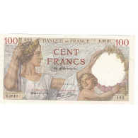 100 Francs SULLY 26-10-1939 SUP+  Fayette 26.12 - 100 F 1939-1942 ''Sully''