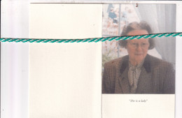 Jeanne Luyten-Ramsdonck, Oud-Turnhout 1923, 1999. Regentes O.r. Foto - Décès