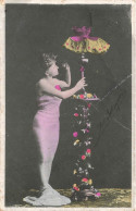 FANTAISIES - Femme - Robe - Colorisé - Carte Postale Ancienne - Frauen