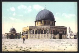 AK Jerusalem, Die Omar Moschee  - Palästina