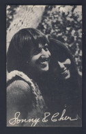 Sonny & Cher - American Pop Singers 1960s - Mutoscope Card - Music And Musicians