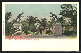 AK Corfou, Achilleion, Villa Impériale, Le Jardin  - Griechenland