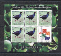 Ile Norfolk 2001- International Stamp Exhibition "Hong Kong 2001" Mini Sheet - Norfolk Island