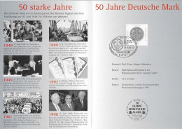 Postzegels > Europa > Duitsland > West-Duitsland >50 Jahre Deutsche Mark 1948-1998 (18349) - Lettres & Documents