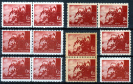 Croatia NDH 1941 WW II. ⁕ Landscapes Mi.47 OZALJ 0.25 Kuna ⁕ 12v MNH - Differences In Paper - Scan SHADES - Croatie