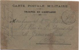 MILITARIA-Carte Postale Militaire-Troupes En Campagne - - Weltkrieg 1914-18