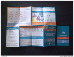 CARTE TELEPHONE FRANCIA PLUS Brochure Pour Les Promotions, Les Blagues Et Les Poutres .. Rares Fois Ensemble - Other - Europe