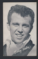 Bobby Vinton - American Singer C.1950s 60s - Mutoscope Card - Music And Musicians