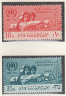 ÄGYPTEN  606-607, Postfrisch **, Weltflüchtlingsjahr, 1960 - Neufs