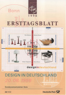 Germany Deutschland 1998-24 Design, Canceled In Bonn - 1991-2000