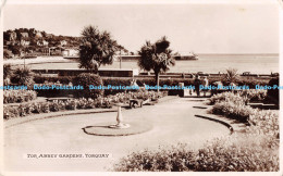 R175995 Tor Abbey Gardens. Torquay. F. E. Widlake. RP - Wereld