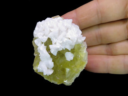 Fluorita, Dolomita, Pirita - Mina Moscona, Asturias, España - 5,5 X 4,2 X 2,4cm - Minerals