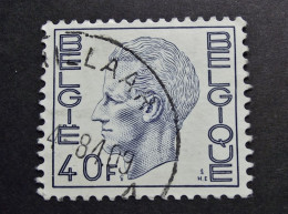 Belgie Belgique - 1977 - OPB/COB N° 1876   ( 1 Value)  Koning Boudewijn Elström Obl. Rillaar - Oblitérés