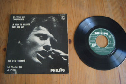 JOHNNY HALLYDAY SI J ETAIS UN CHARPENTIER EP 1966 - 45 T - Maxi-Single