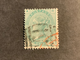 1880 Queen Victoria 1/- Green Used Wmk Imp Spray (S 954) - Oblitérés