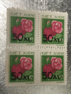 VIET NAM Stamps PRINT ERROR Block 4-1980-(12XU-no369 Tem In Lõi HAI HANG RANG-)4-STAMPS-vyre Rare - Vietnam