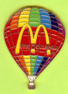 Gros Pin's Mac Do McDonald's Montgolfière Multicolore - #023 - Montgolfières
