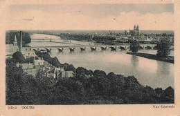 FRANCE - Tours - Vue Générale - Vue Sur Le Pont - Vue D'ensemble - Carte Postale Ancienne - Tours