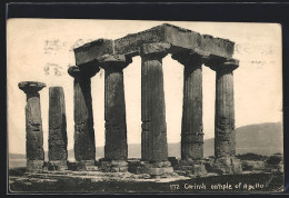 AK Corinth, Temple Of Apollo  - Grèce