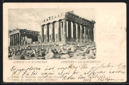 AK Athènes, Le Parthenon  - Griechenland