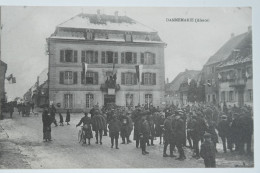 Cpa DANNEMARIE Alsace - Soldats Dans La Ville - MAY14 - Dannemarie