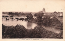 FRANCE - Tours - Vue Générale - A P - Vue Sur Le Pont - Vue D'ensemble - Carte Postale Ancienne - Tours