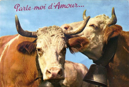 *CPM - Animaux Humoristiques - Vaches - Parle Moi D'amour ... - Humor