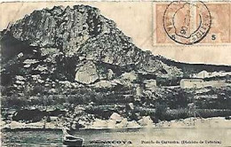 Portugal & Marcofilia, Penacova, Penedo Da Carvoeira, Ed. Papelaria Borges, Coimbra A Vieira De Leiria 1906 (41) - Storia Postale