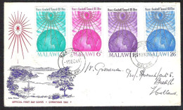 MALAWI FDC Christmas 1964 Addressed - Malawi (1964-...)