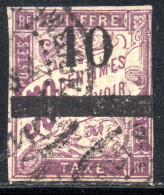 3384. 1903 10/50 SIGNED - Portomarken