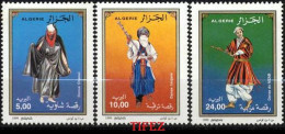 Année 1999-N°1217/1219 Neufs**MNH : Danses Folkloriques D'Algérie - Algerien (1962-...)