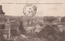 QUINTIN VUE GENERALE PRISE D'UNE DES CLASSES DE L'ETABLISSEMENT DES FRERES 1920 - Quintin