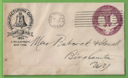 História Postal - Filatelia - Stamps - Timbres - Stationery - Cover - Letter Philately New York United States Of America - Sonstige & Ohne Zuordnung