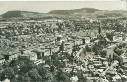 Bern 1964; Panorama (Flugaufnahme) - Gelaufen. (Photoglob Wehrli) - Bern